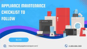 Appliance Maintenance Checklist