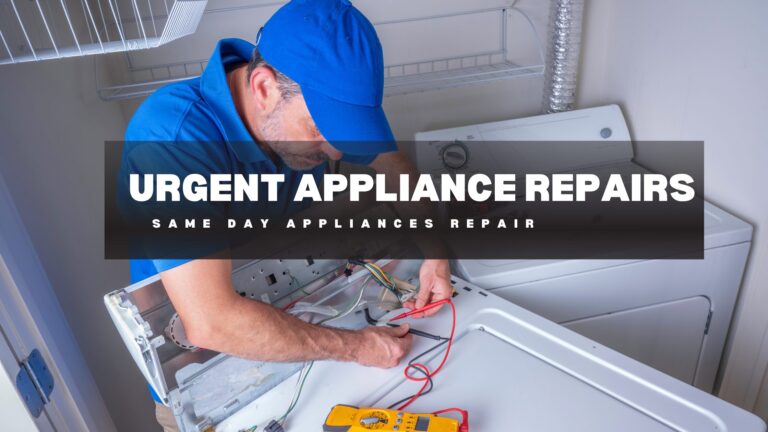 Urgent Appliance Repairs